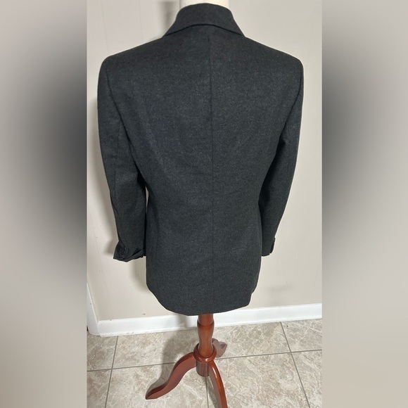Lands’ End Classic Grey Wool Blazer, size 6 - Picture 3 of 3